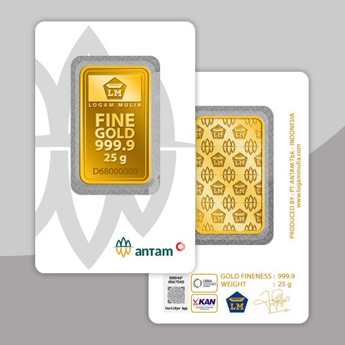 Emas Batangan 25 gr